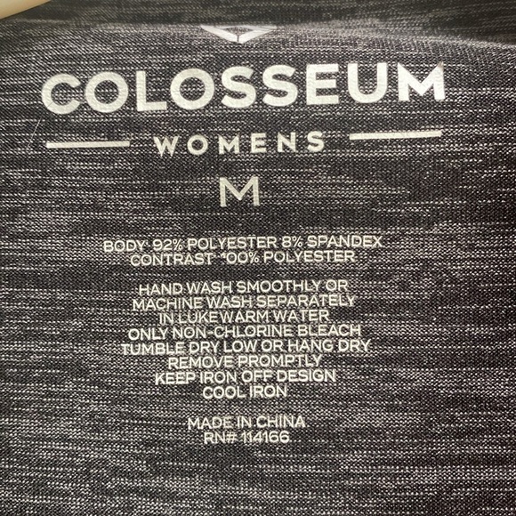 Colosseum Iowa State 1/4 zip SZ M space dye grey w thumbholes logo EUC Cyclones - Picture 4 of 6